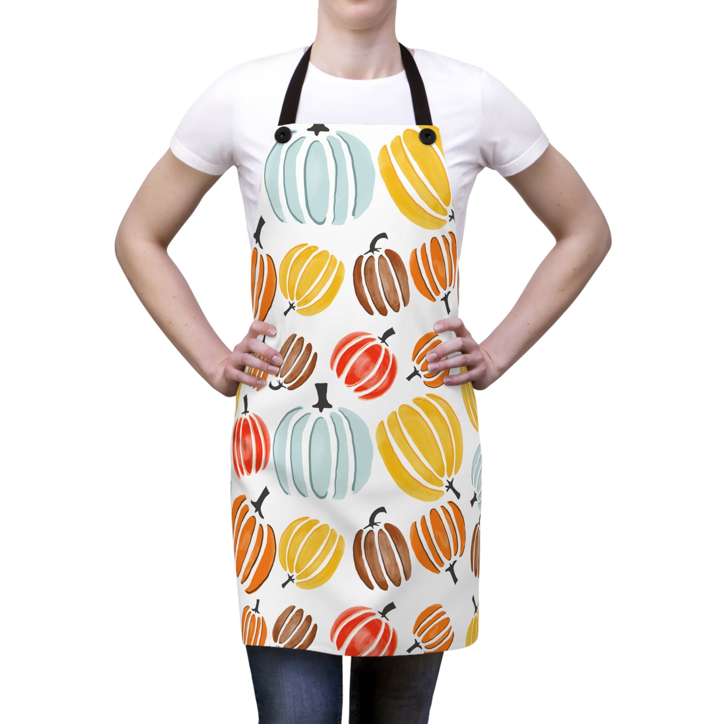 Pumpkin Palette Artist's Apron