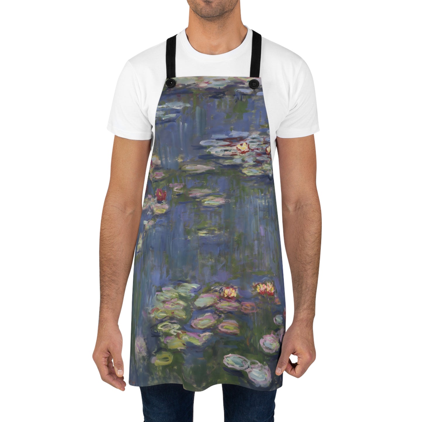 "Water Lilies" Fine Art Apron