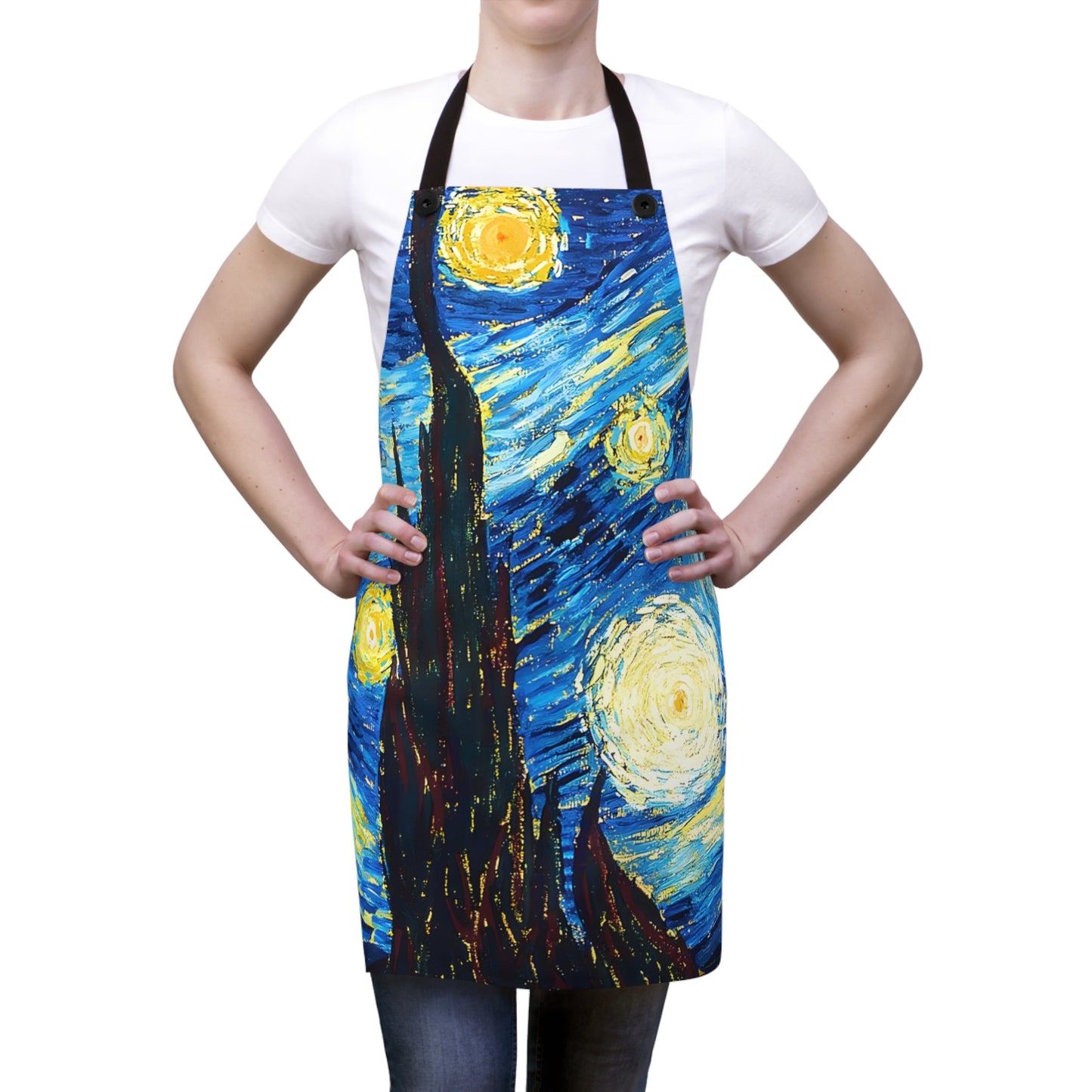 "Starry Night" Fine Art Apron